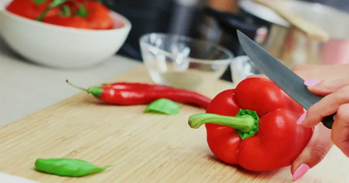 Cooking-bell-pepper