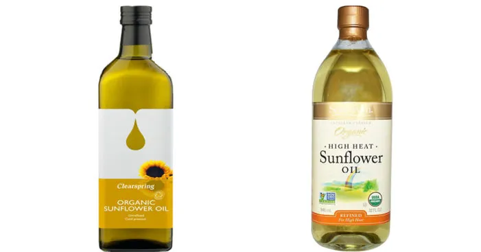 refined-vs-organic-sunflower-oil
